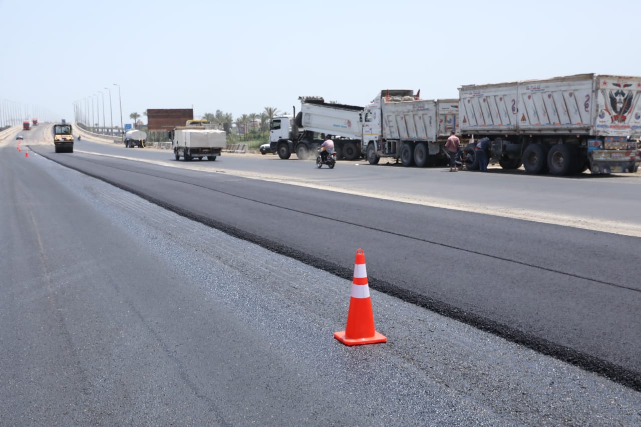بدء غلق كلي للطريق الصحراوي اتجاه الإسكندرية لإنهاء محطة مترو المتحف الكبير