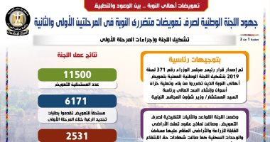 تفاصيل جهود اللجنة الوطنية لصرف تعويضات متضرري النوبة في المرحلتين الأولى والثانية