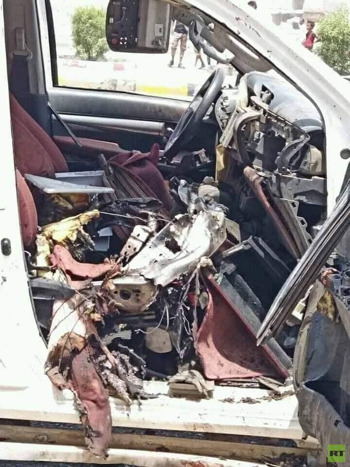 قتلى وجرحى بانفجار سيارة مفخخة تابعة لقائد عسكري في محافظة عدن بجنوب اليمن