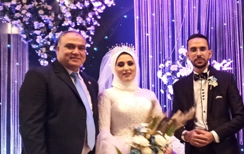 زفاف " محمود " و" ياسمين " فى ليلة ساحرة
