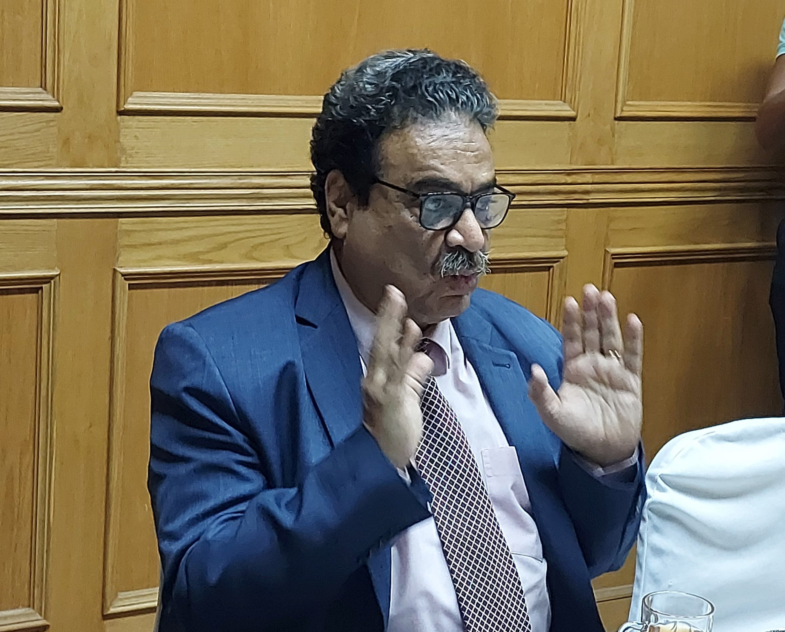 فريد زهران : لقاء الحزب بوفد الاشتراكي الألماني يهدف للارتقاء بالعدالة الاجتماعية