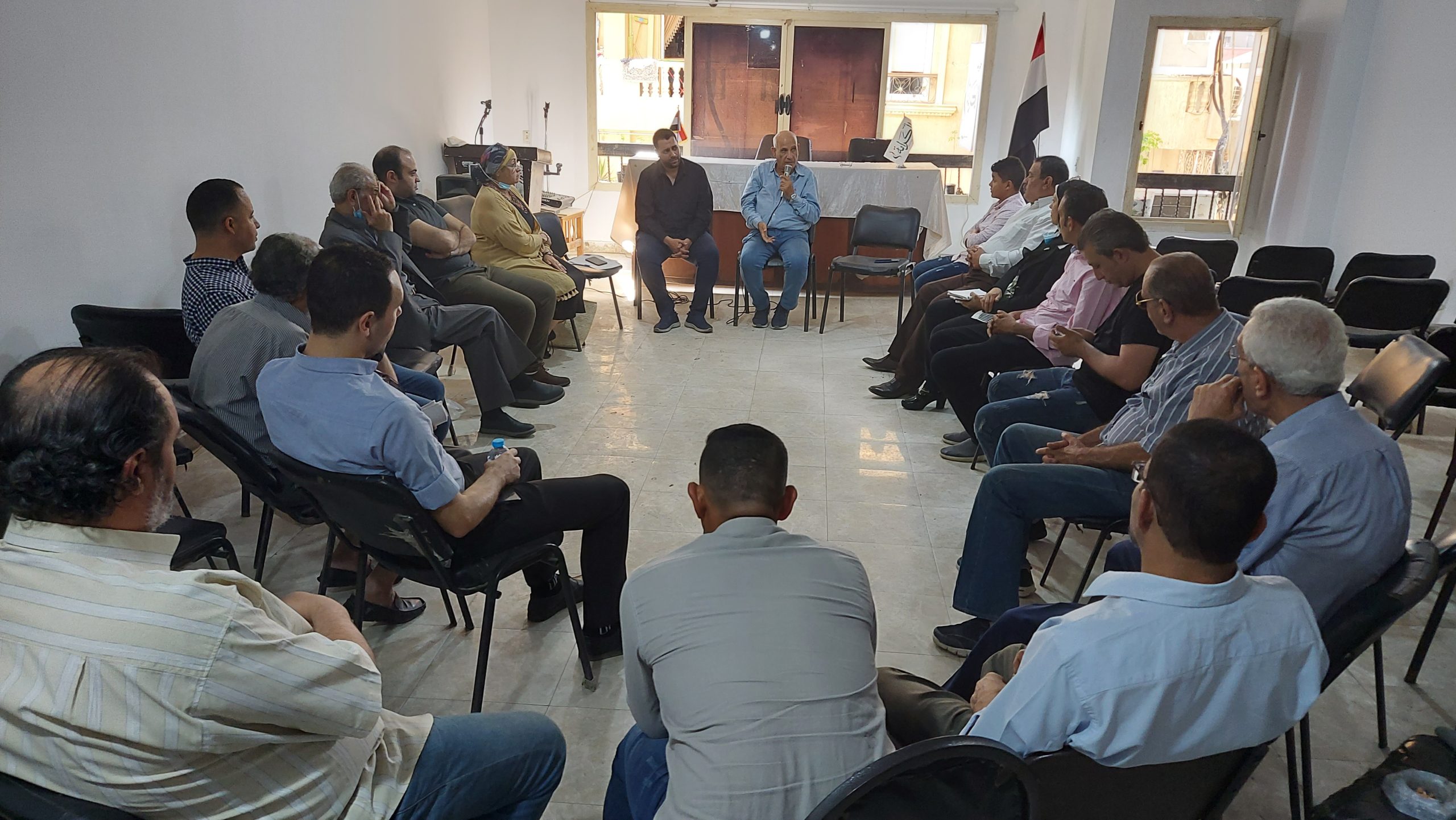 أمين حزب الكرامة بالجيزة: دورة إعداد القادة تهدف للتفاعل وتبادل النقاش مع الاعضاء