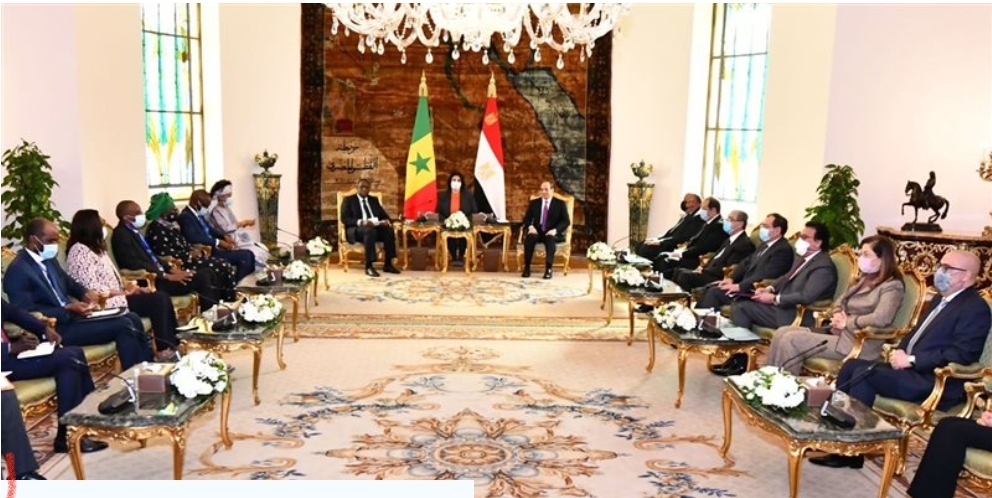 10 رسائل من السيسي لنظيره السنغالي