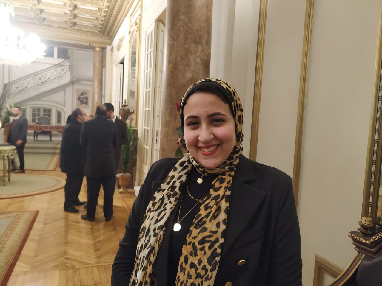 بسمله طارق تستعرض توصيات صالون الحقوق والحريات"بفاعلية احكى عن يناير "