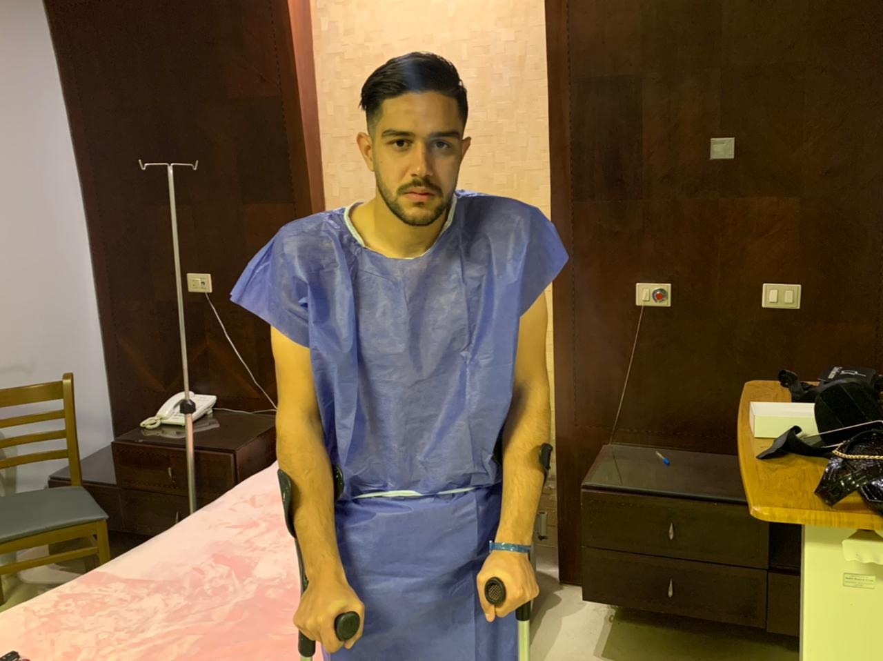 جراحة ناجحة لمدافع الدراويش