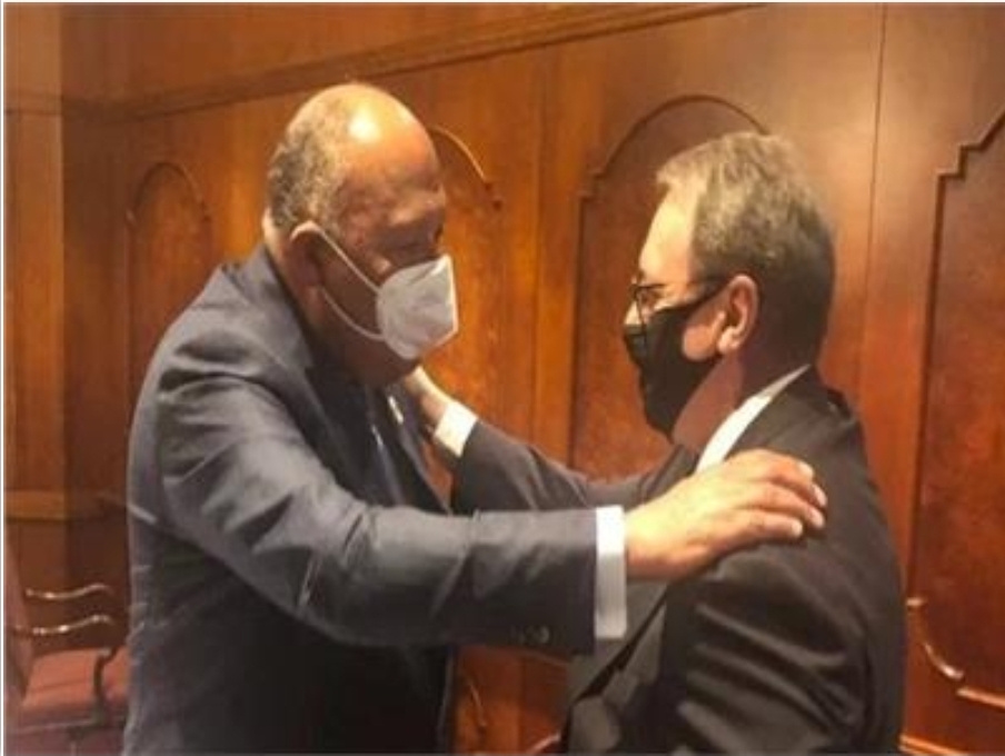 شكري يبحث مع ميخائيل بوجدانوف العلاقات الثنائية بين مصر وروسيا