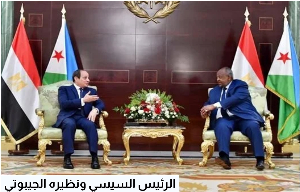 مصرالرئيس السيسي ونظيره الجيبوتي يوقعان عددًا من مذكرات التفاهم