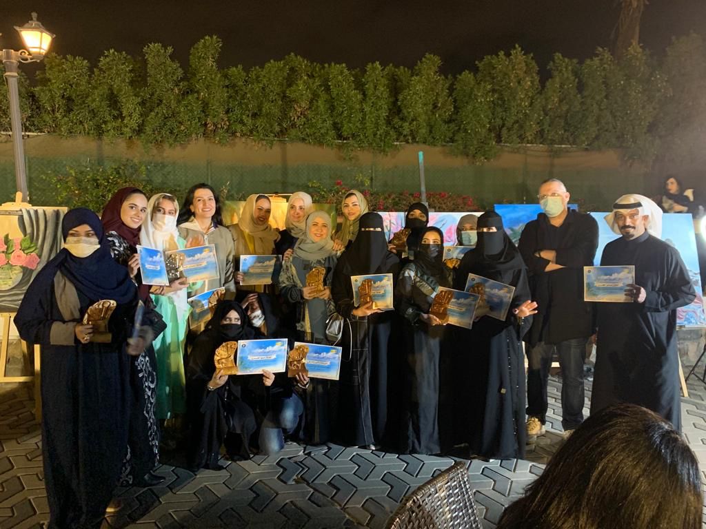 افتتاح المعرض التشكيلي ( إحساس الطبيعة ) بمدينة جدة