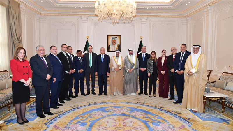 رئيس مجلس "النواب" يلتقي ولي عهد الكويت