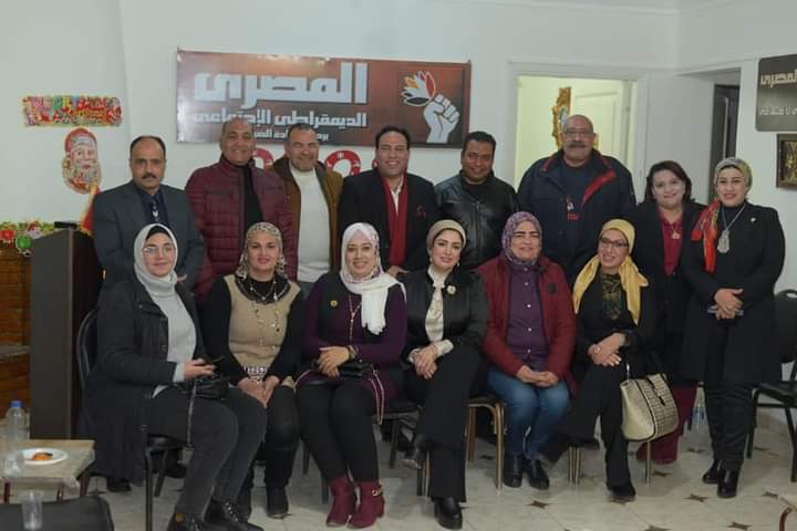 تدشين الجبهة الوطنية لنساء مصر بالحزب المصري الديمقراطي الاجتماعي بالاسماعيلية :
