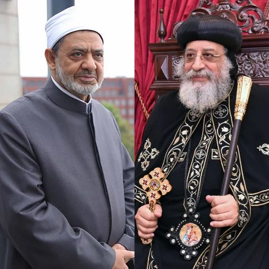 شيخ الأزهر مهنئا البابا تواضروس بعيد القيامة: تمنياتنا للمسيحيين بالسعادة والخير