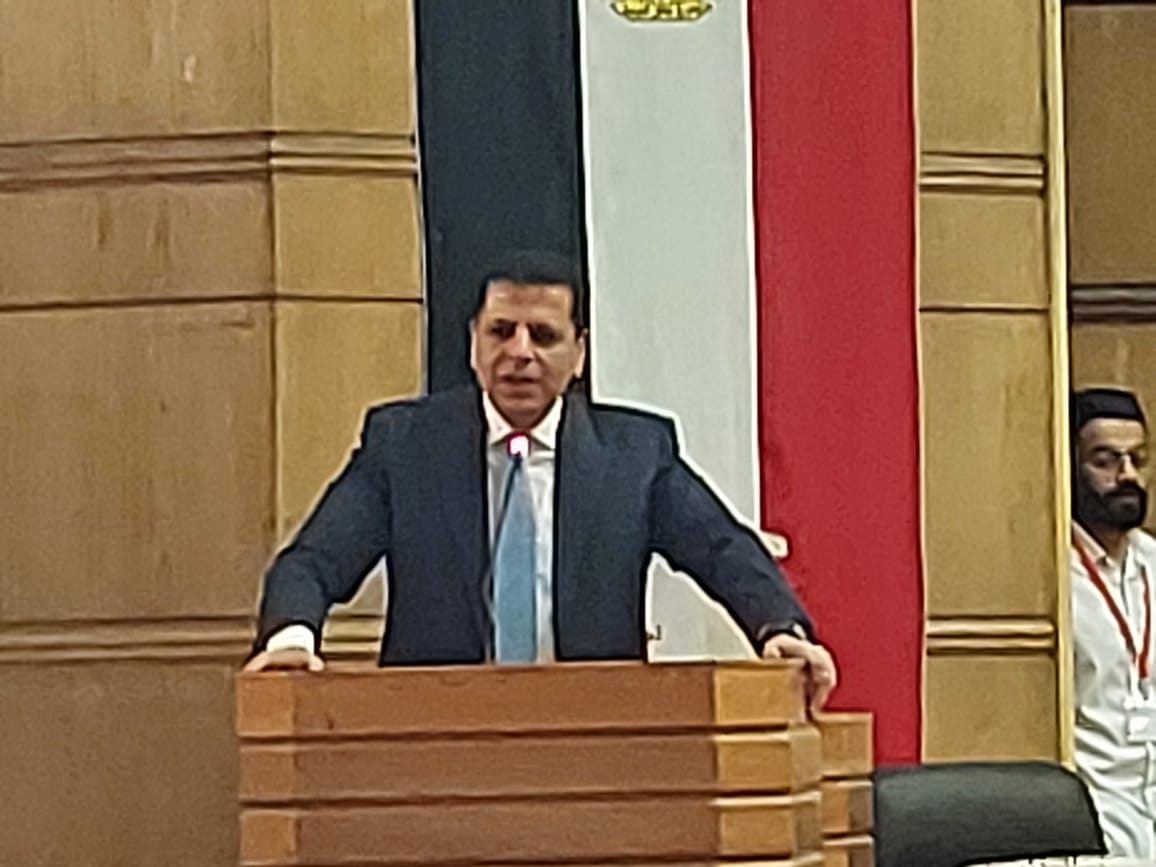 محمود سامي يستعرض التقرير الختامي للحزب المصرى الديمقراطى.. ويؤكد: لم نبيع أى كرسي في انتخابات النواب والشيوخ