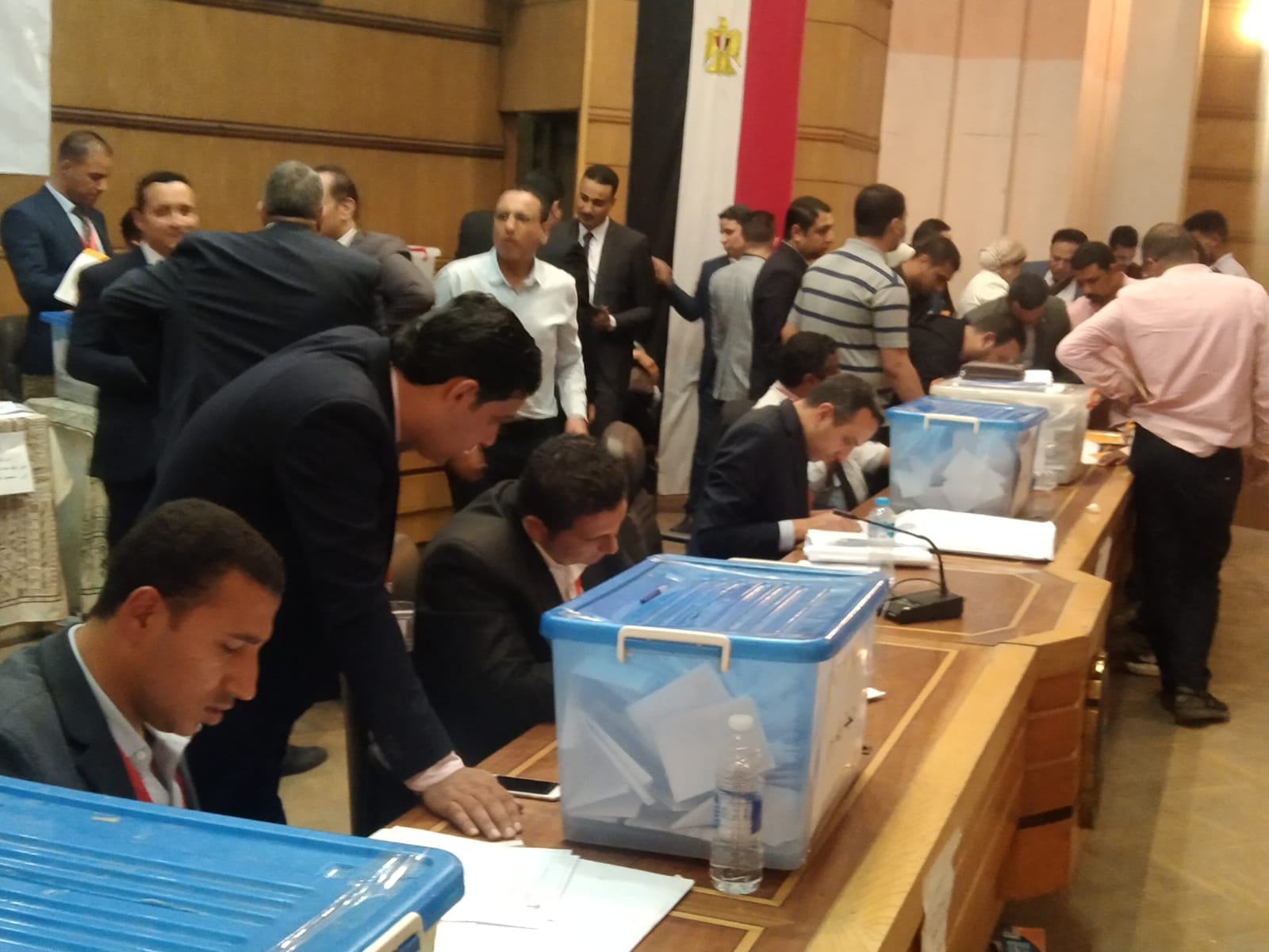 غلق باب التصويت في انتخابات المصري الديمقراطي الاجتماعي على منصب رئيس الحزب والهيئة العليا