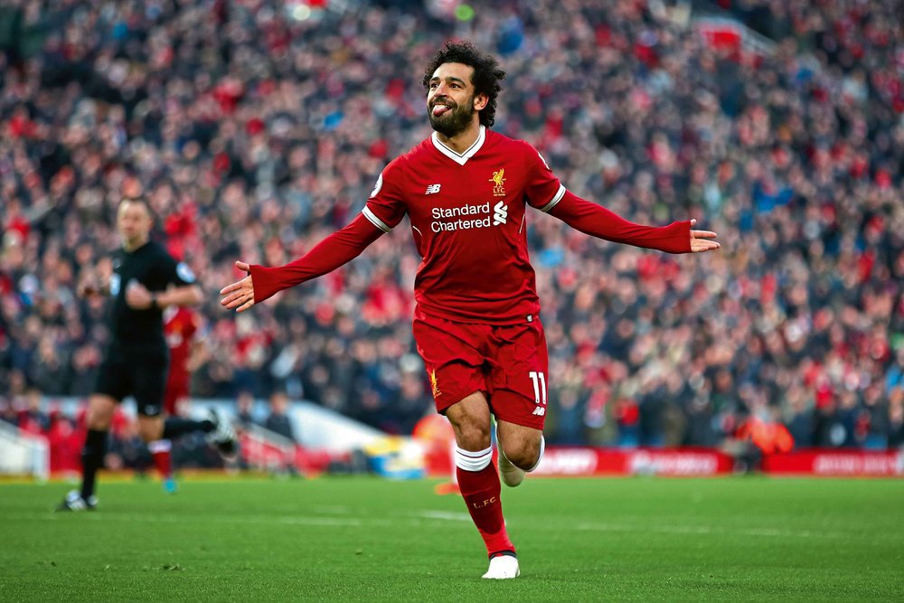 محمد صلاح: حاربت لحصد الحذاء الذهبى وكريم بنزيما الأفضل فى العالم بعدى