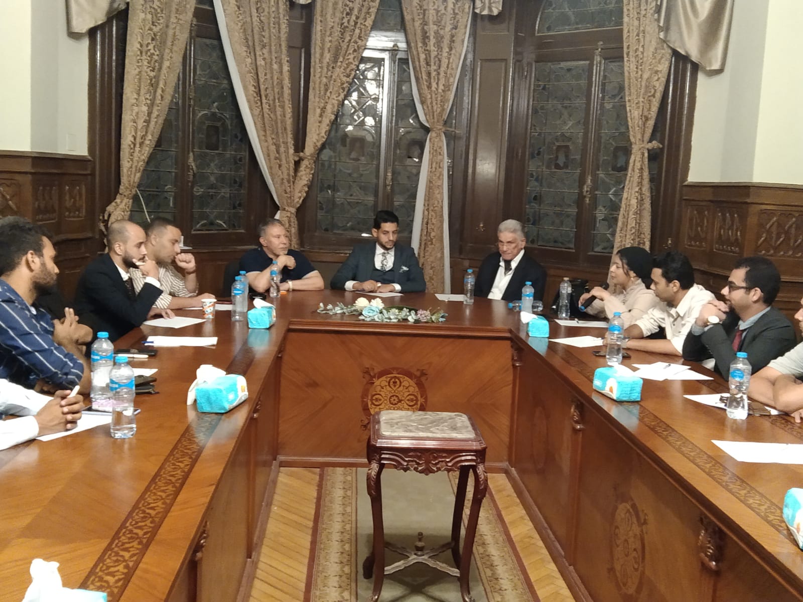 المحافظين ينظم حوار بين شباب الاحزاب.. عبد المولى: لابد من تمثيلهم في الحوار الوطني.. ومؤمن ممدوح: نسعى إلى زيادة الوعي والتركيز على أهمية مشاركتهم سياسيا