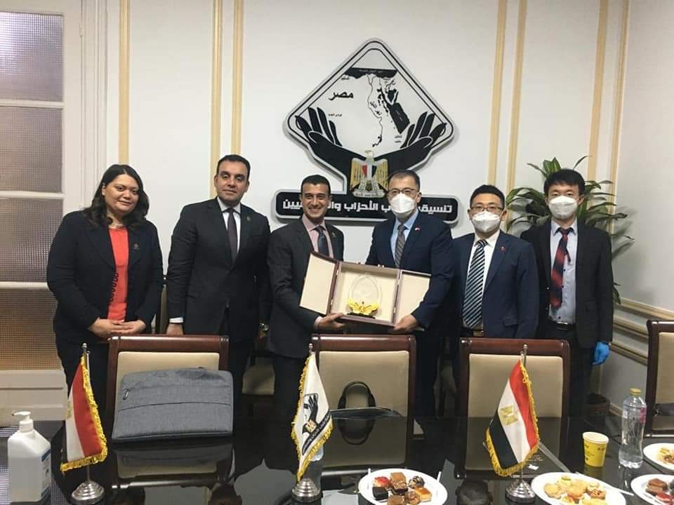 إشادة بالجهود المصرية في تهدئة الأوضاع في غزة.. "التنسيقية" تستقبل وفدًا دبلوماسيًا صينيًا