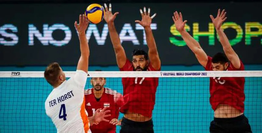 منتخب مصر للطائرة يفتتح مشواره في كأس العالم بهزيمة من هولندا