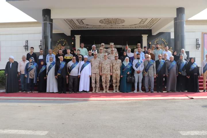 الجيش الثانى الميدانى ينظم إحتفالية لتكريم أسر الشهداء ومصابى العمليات الحربية