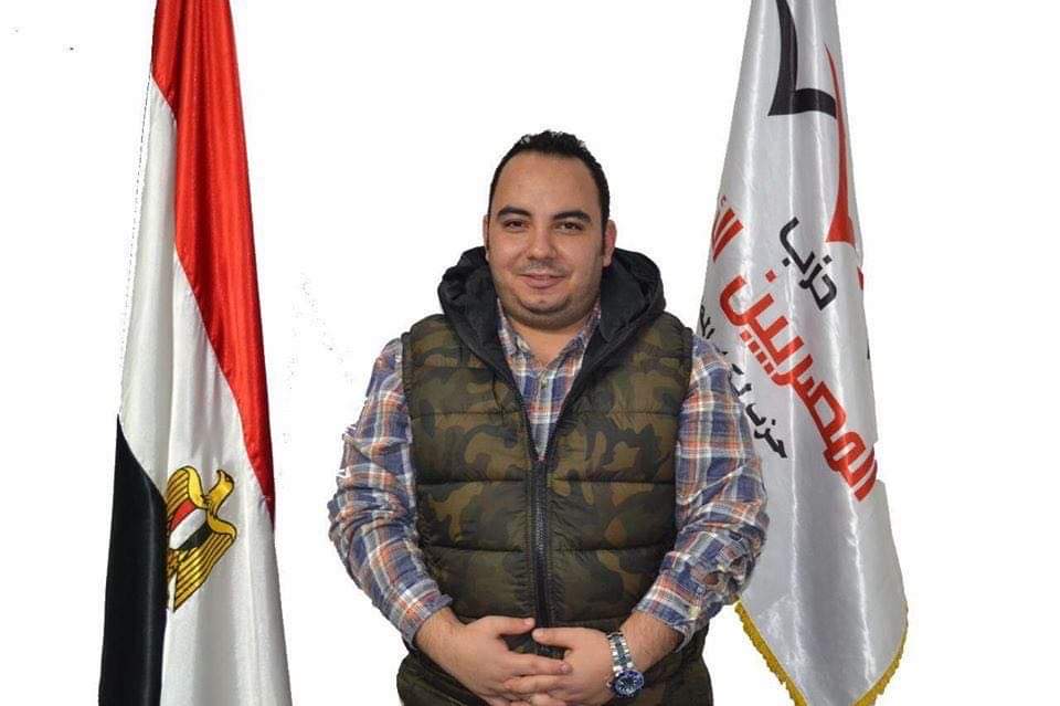 المصريين الأحرار يهنئ "أحمد على " لاختياره عضوا بأمانة أتحاد المصريين بالخارج