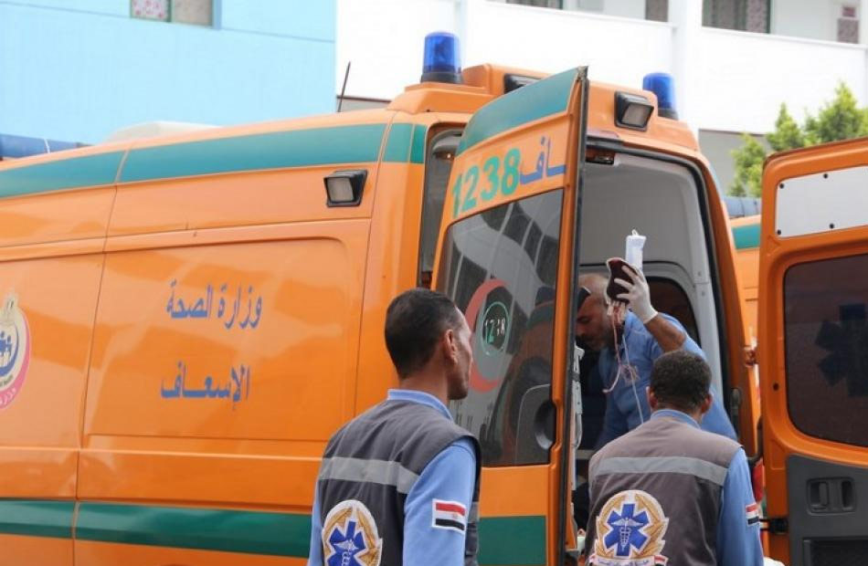 مصرع 10 عمال وإصابة 8 في حادث بمحافظة البحيرة