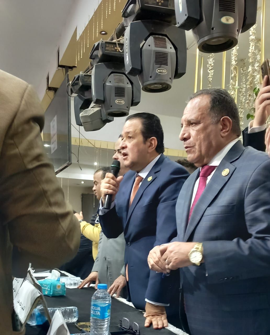 بحضور النائب علاء عابد انهاء خصومه ثأرية بين عائلتي أبو منسي وأبو سليم بالبدرشين بالجيزة