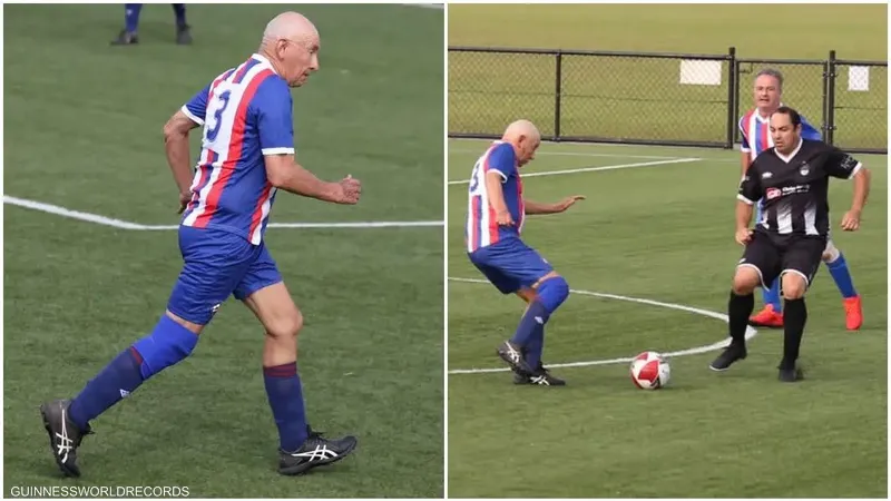 أكبر لاعب كرة قدم يدخل "غينيس".. لن تتخيل عمره