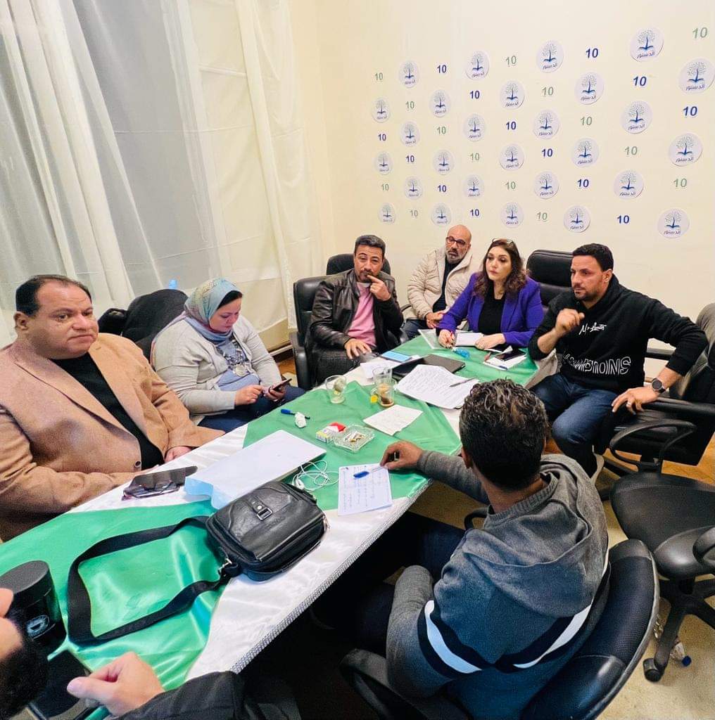 الهيئة العليا ل "الدستور " تفوض رئيسة الحزب للدعوة إلى انعقاد الجمعية العمومية "صور "