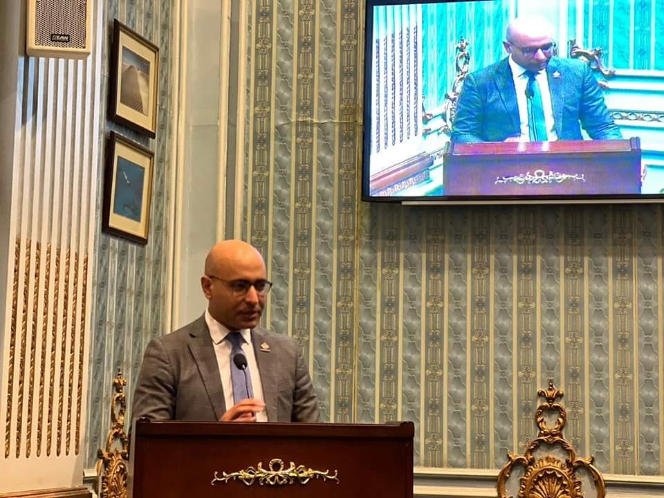 النائب علاء مصطفى يناقش اقتراح برغبة بشأن إنشاء مرصد الخدمات الرقمية الحكومية