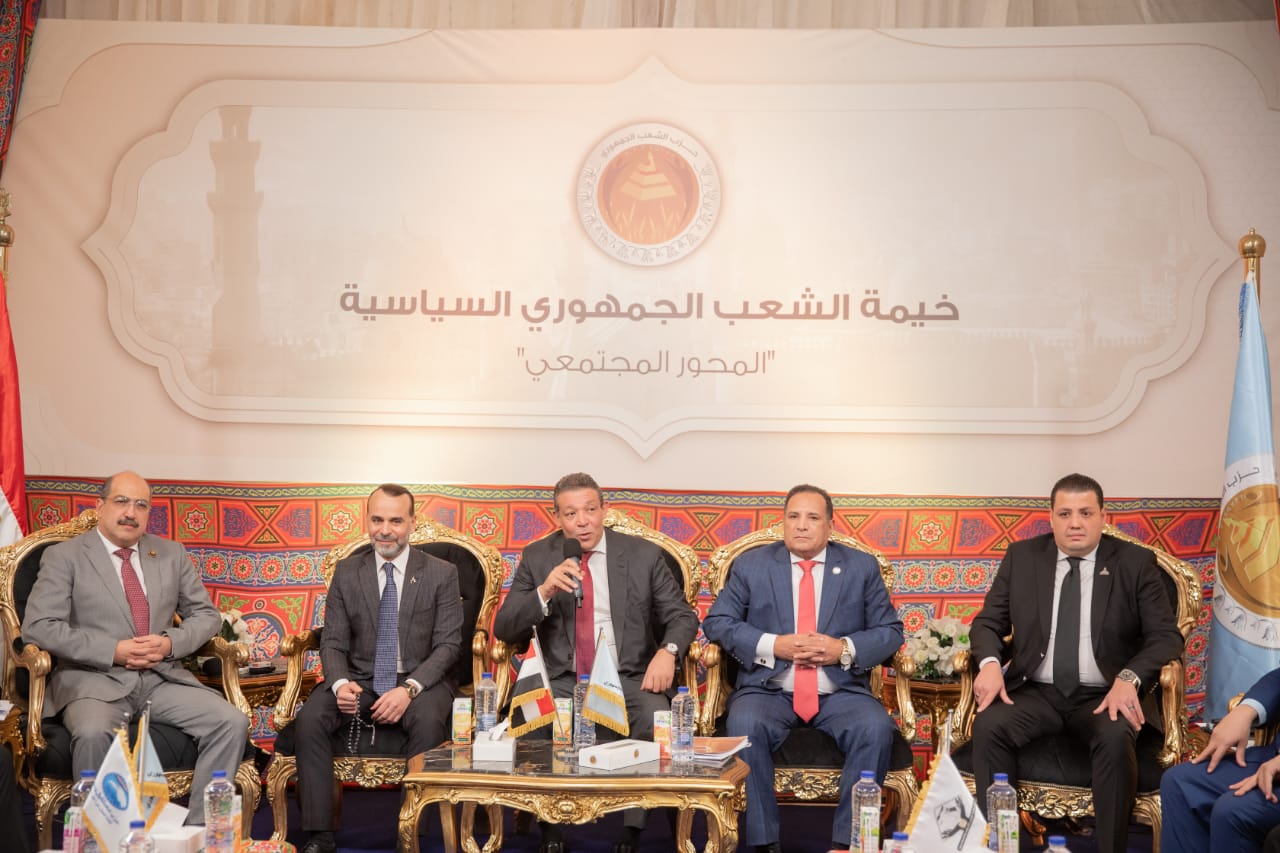 خيمة «الشعب الجمهوري» الرمضانية تستضيف عددا من ممثلي الأحزاب المختلفة لمناقشة ملفات المحور المجتمعي في الحوار الوطني