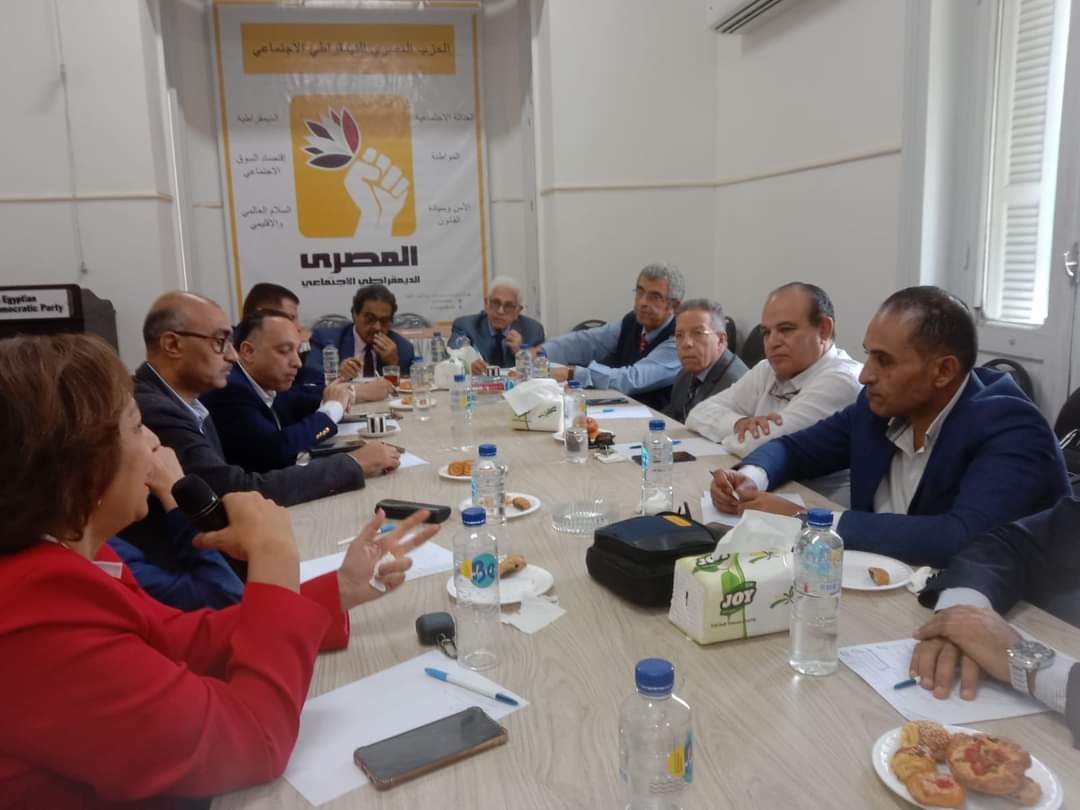 لقاء بين حسام بدراوي وقيادات المصري الديمقراطي الاجتماعي لبحث التنسيق والتعاون في عدد من الموضوعات