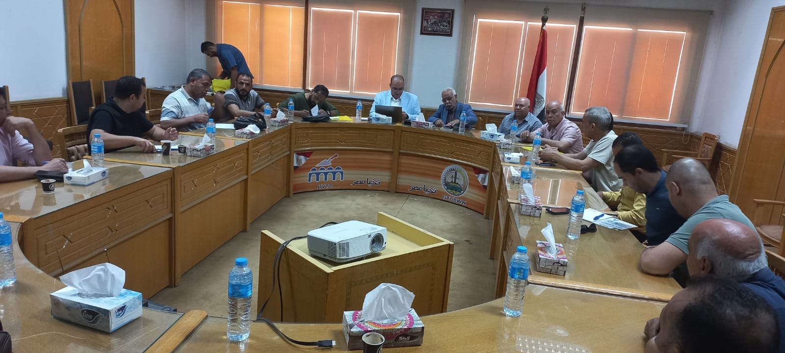 نقابة بالبناء والأخشاب تنظم دورة تدريبية للعاملين بشركات السيراميك حول المفاوضة الجماعية والتأمينات الاجتماعية