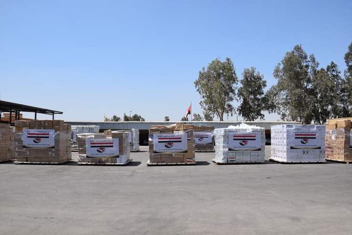 بتوجيهات من السيد الرئيس عبدالفتاح السيسى مصر ترسل مساعدات طبية إهداء للشعب السودانى الشقيق