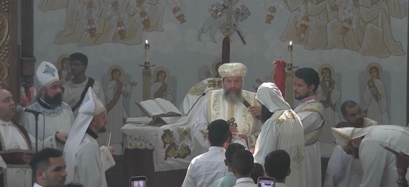 بالفيديو : تدشين أيقونات وأواني مذبح وسيامة شمامسة بيد مطران جنوبي الولايات المتحدة الأمريكية