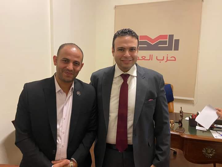 عجاج امينا لحزب العدل بالقليوبية