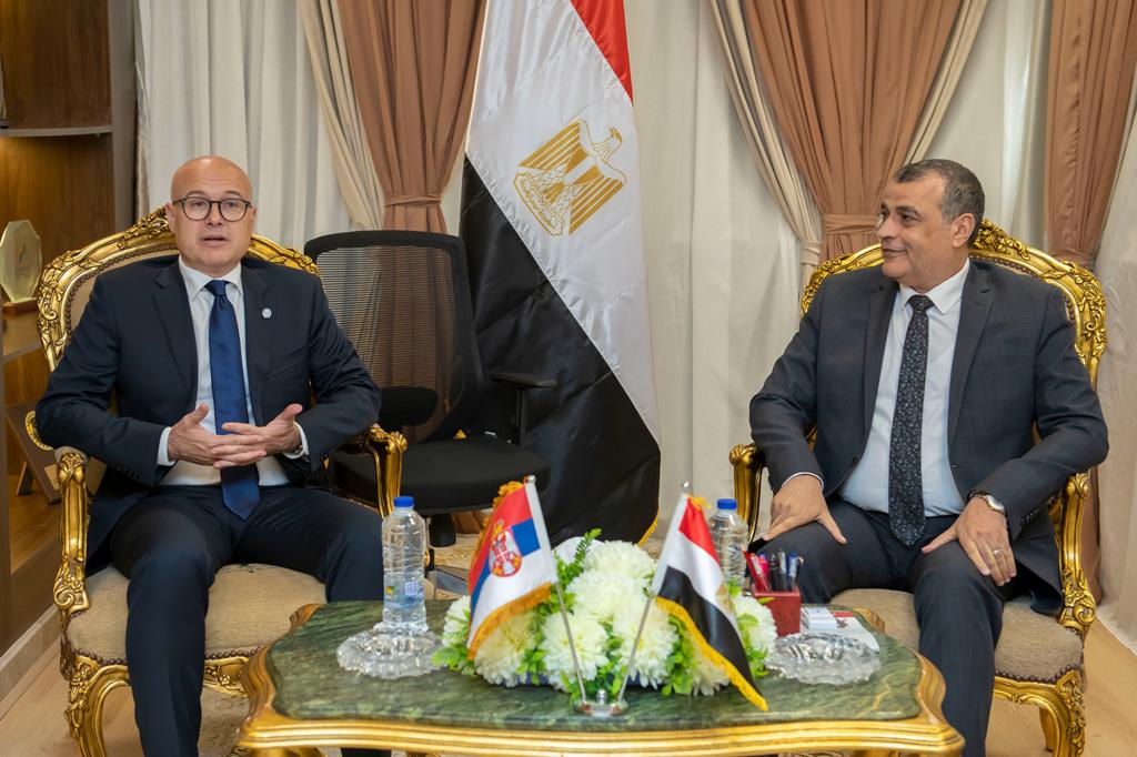 "وزير الدولة للإنتاج الحربي" يستقبل "نائب رئيس الوزراء ووزير دفاع صربيا" لبحث آليات تعزيز التعاون الثنائي