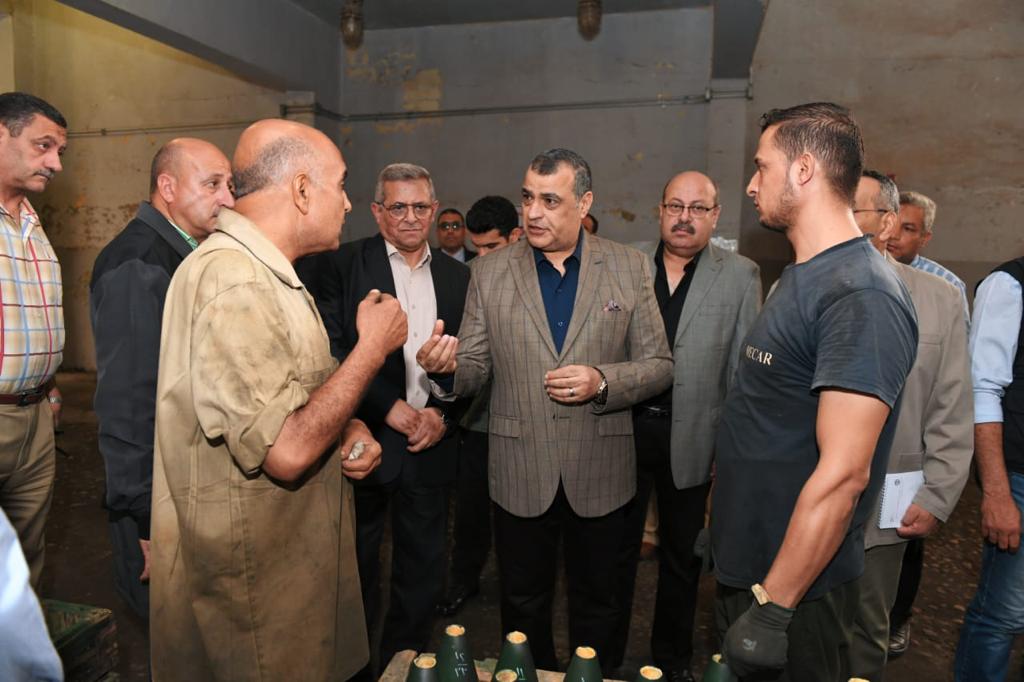 وزير الدولة للإنتاج الحربي في زيارة مفاجئة لشركة هليوبوليس للصناعات الكيماوية: توجيهات بضرورة وضع إستراتيجية استباقية لإدارة الأزمات وتطبيق آليات الحوكمة والمراقبة الداخلية