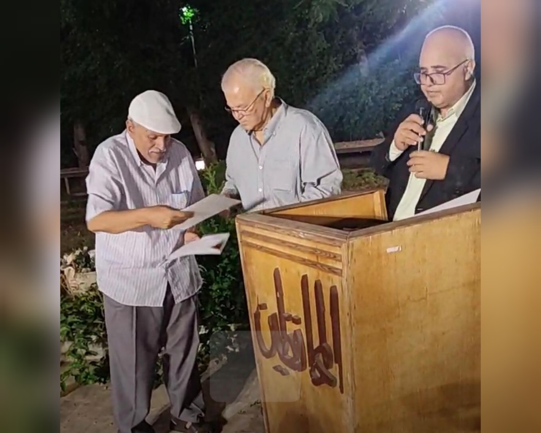 تكريم محب عبود بحفل عيد المعلم بحزب المحافظين