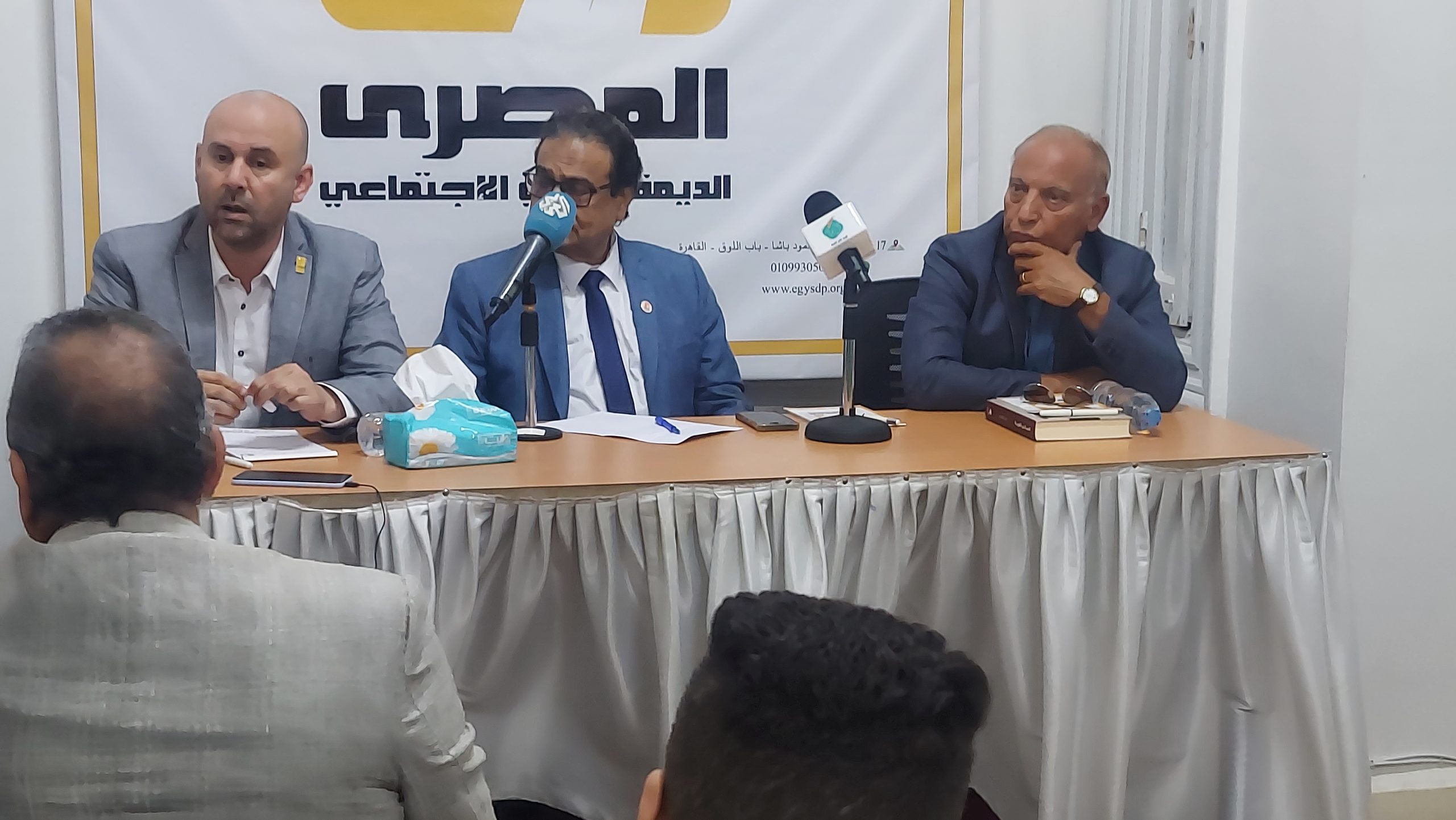 عبد العظيم حماد: طرح وثيقة الحزب المصري الديمقراطي الاجتماعي لانتخابات الرئاسة على مائدة الحوار الوطني