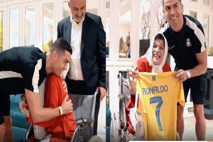 عناق مقابل 99 "جلدة".. رونالدو في قفص الاتهام بأعين الإيرانيين
