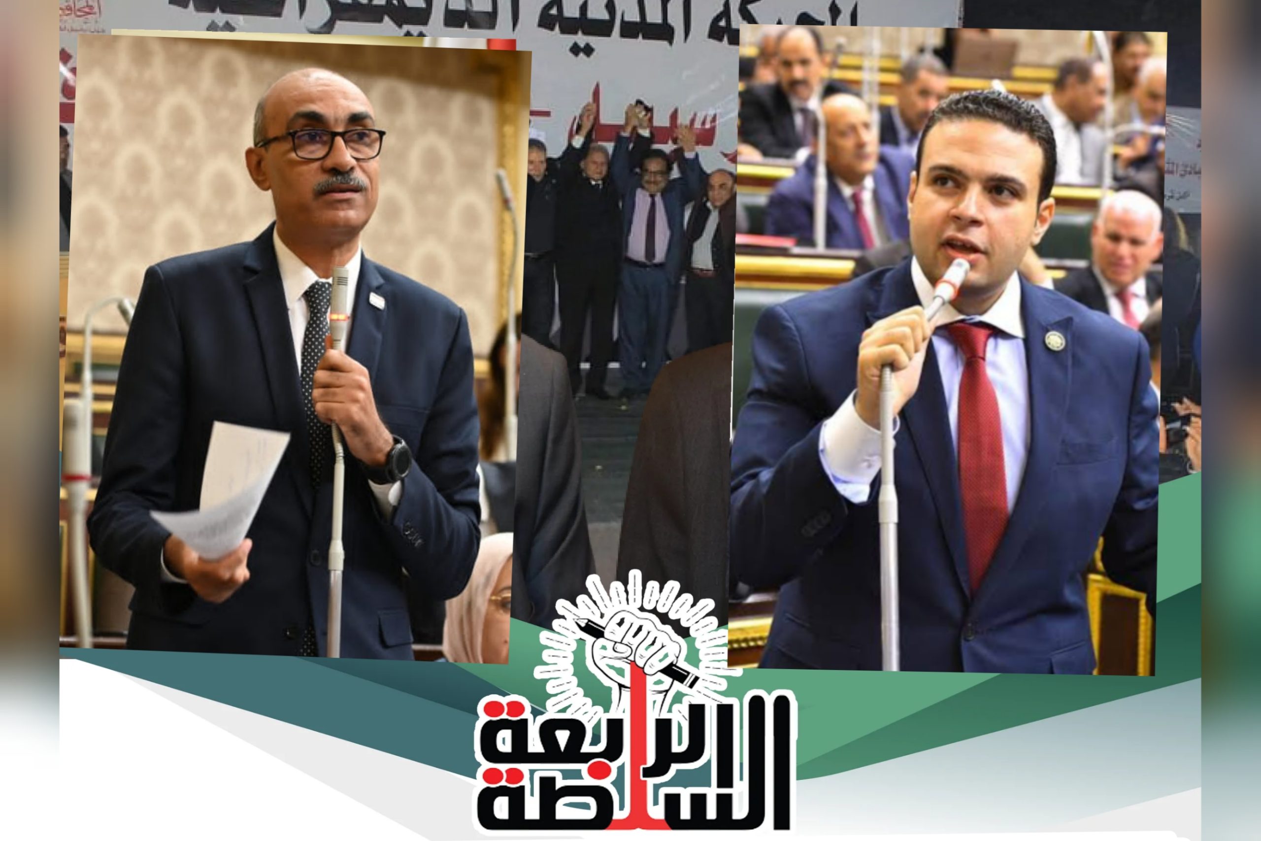 احزاب المعارضة تؤكد دعمها للجيش المصرى ..المصرى الديمقراطى والعدل فى زيارة للكتيبة ١٠١ بشمال سيناء