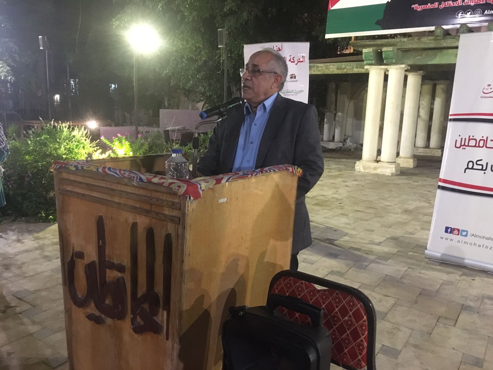 طلعت خليل خلال مؤتمر دعم شعبنا الفلسطيني ومقاومته المشروعة: فلسطين واقفة جميع دول العالم وليست إسرائيل فقط