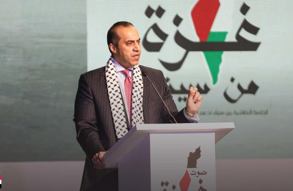 حملة السيسي للرئاسة تشارك في مؤتمر مجلس القبائل بشمال سيناء