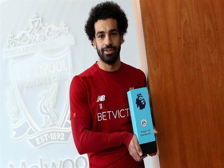 محمد صلاح يفوز بجائزة لاعب الشهر في الدوري الإنجليزي