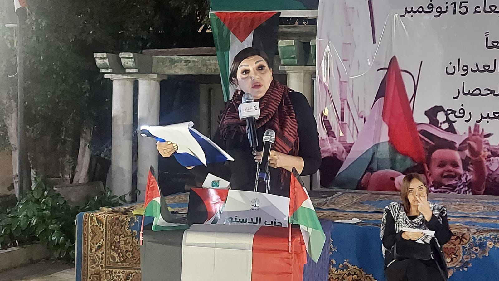 جميلة إسماعيل: إن لم ينتصر أهل غزة سيكون معنى ذلك أن الموت انتصر على الحياة