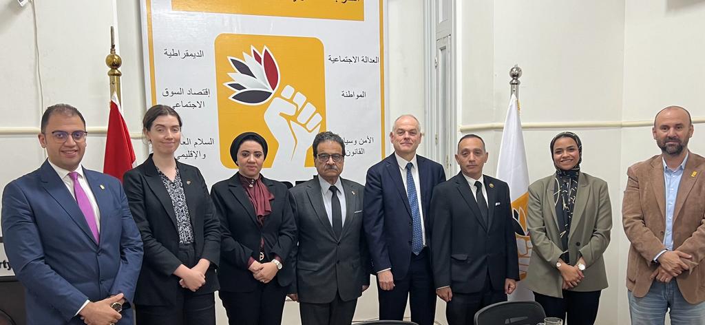 فريد زهران يستقبل السفير الاسترالي