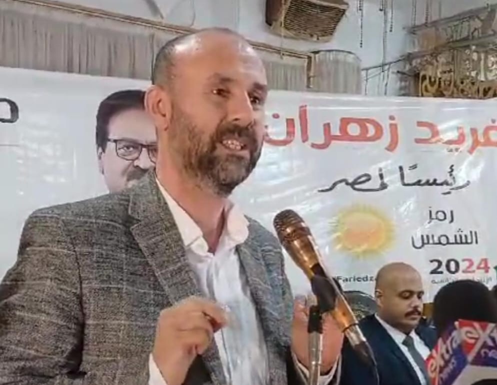 مدير حملة زهران يدعو مواطني أسوان لانتخاب مرشحهم الرئاسي