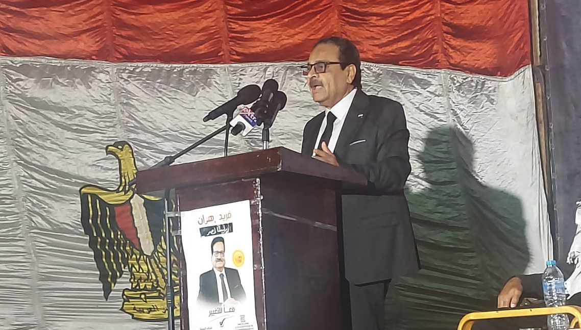 المرشح الرئاسي فريد زهران من اسيوط : إذا أراد الشعب المصري التغيير فإن القوات المسلحة ستقف بجانب الشعب وليس ضده