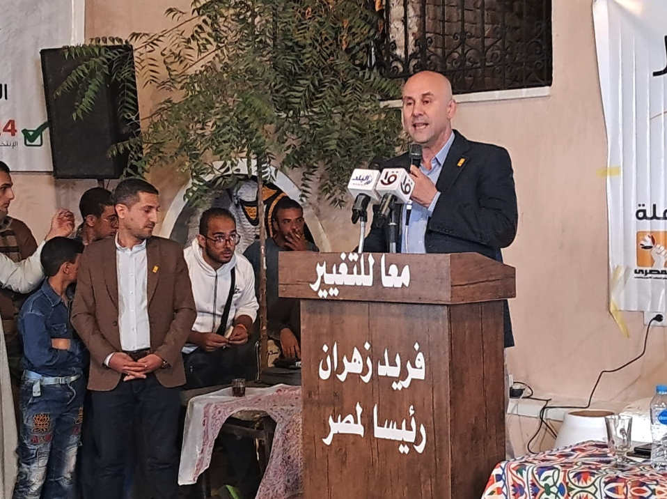 مدير حملة "فريد زهران" : مصر تحتاج تغيير رؤية وترتيب أولويات