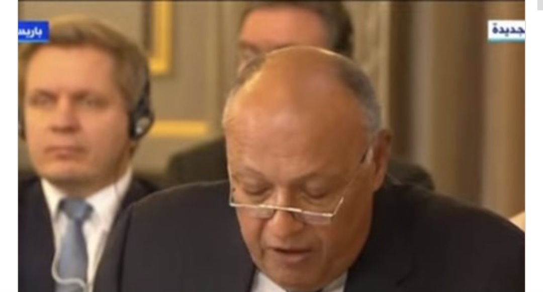 سامح شكري: نزوح ثلث سكان غزة مخالف للقانون ونحذر من تفاقم الاوضاع