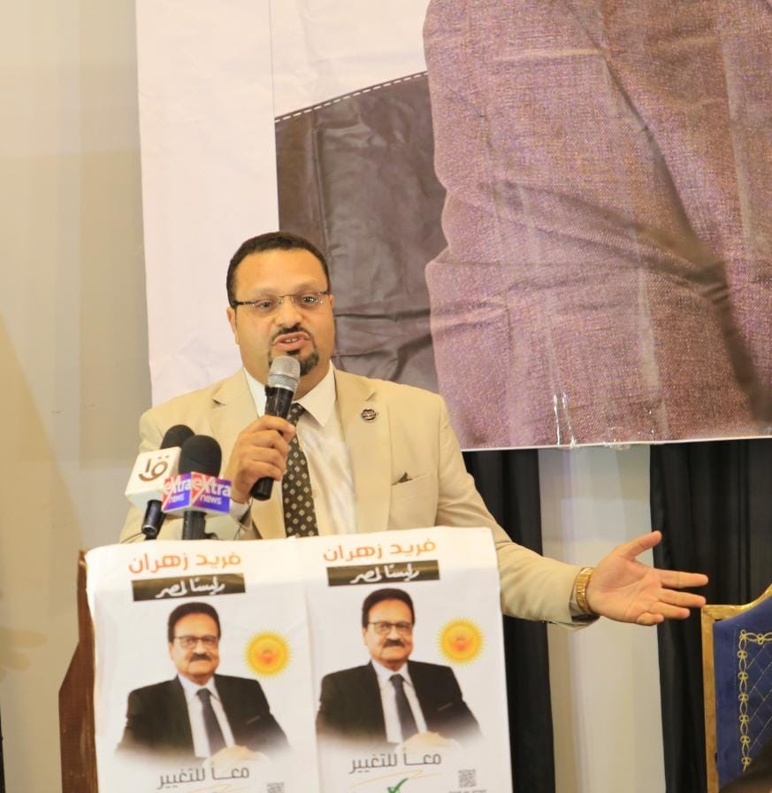 أحمد القناوي: نقدم بديلا للتغيير على مستوى الوطن يتطلب أن تضع صوتك في الصندوق الانتخابي فقط